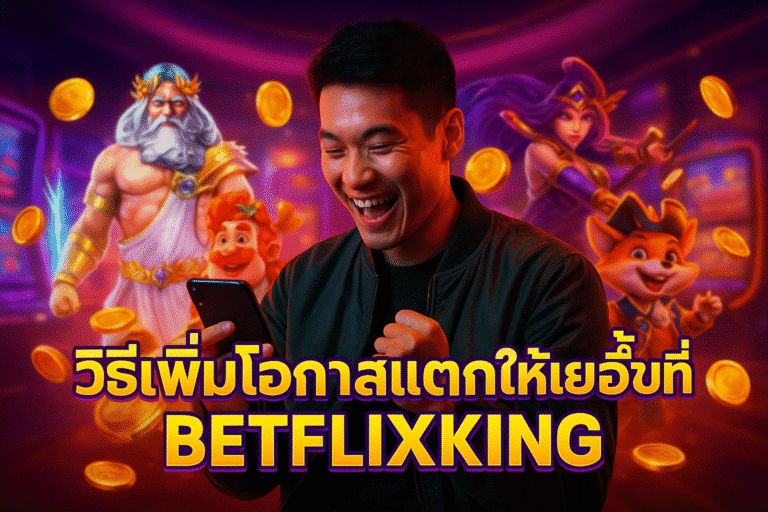 วิธีเพิ่มโอกาสแตกให้เยอะขึ้นที่ BETFLIXKING