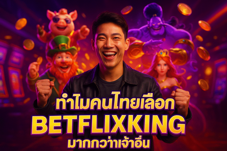 ทำไมคนไทยเลือก BETFLIXKING มากกว่าเจ้าอื่น