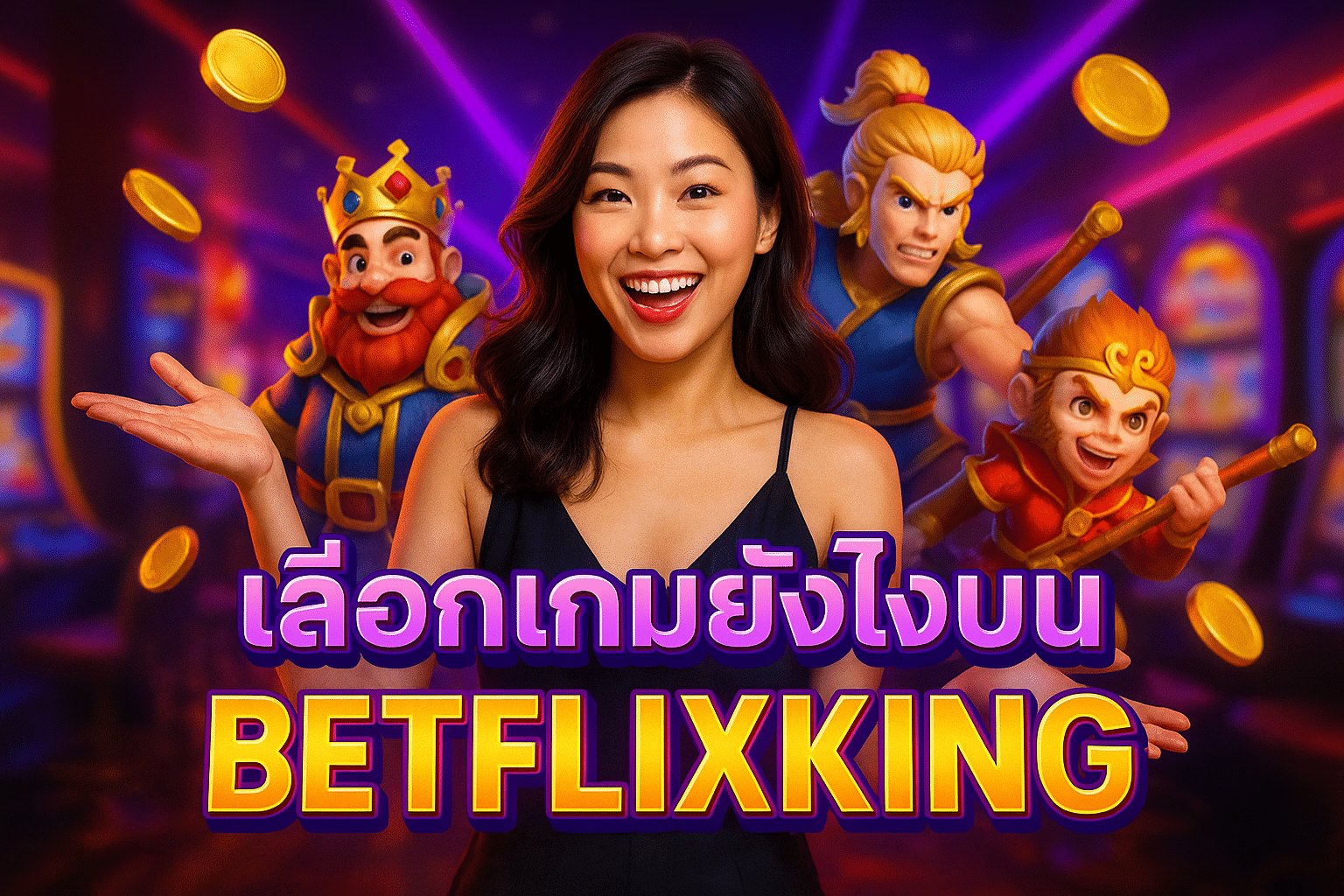 เลือกเกมยังไงบน BETFLIXKING ให้คุ้มสุด