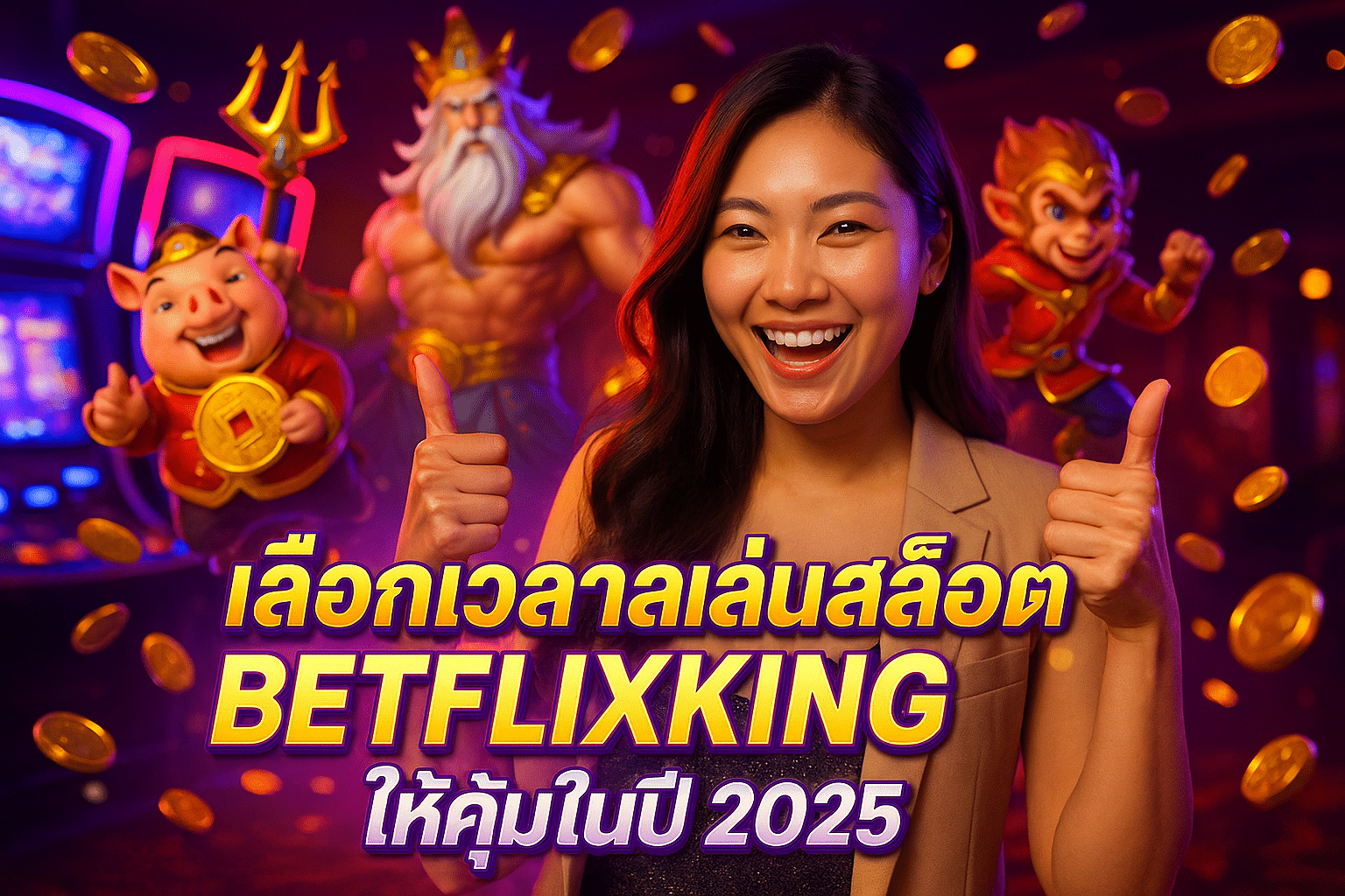 เลือกเวลาเล่นสล็อต BETFLIXKING ให้คุ้มในปี 2025